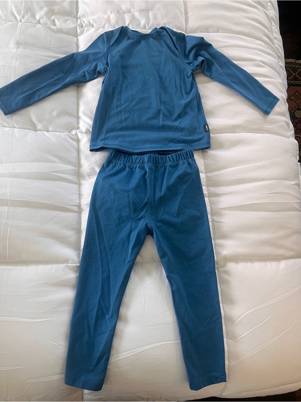 REI Kids Long Sleeve Baselayer - Teal Blue